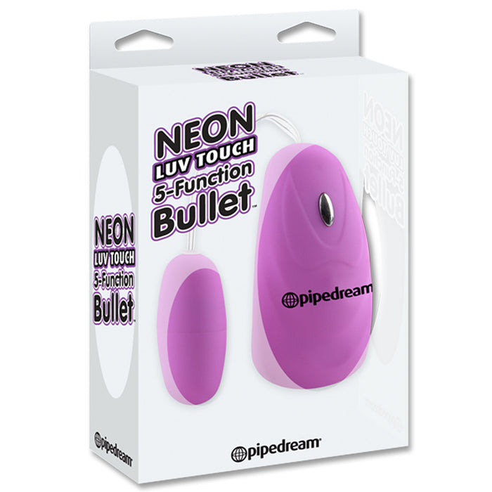 PD Neon Luv Touch Remote Bullet Purple