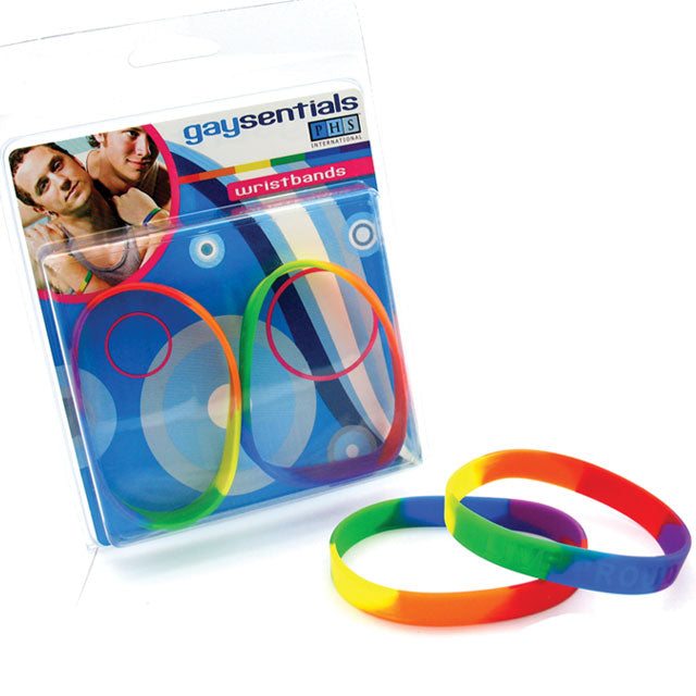 GS Rainbow Silicone Bracelet Set