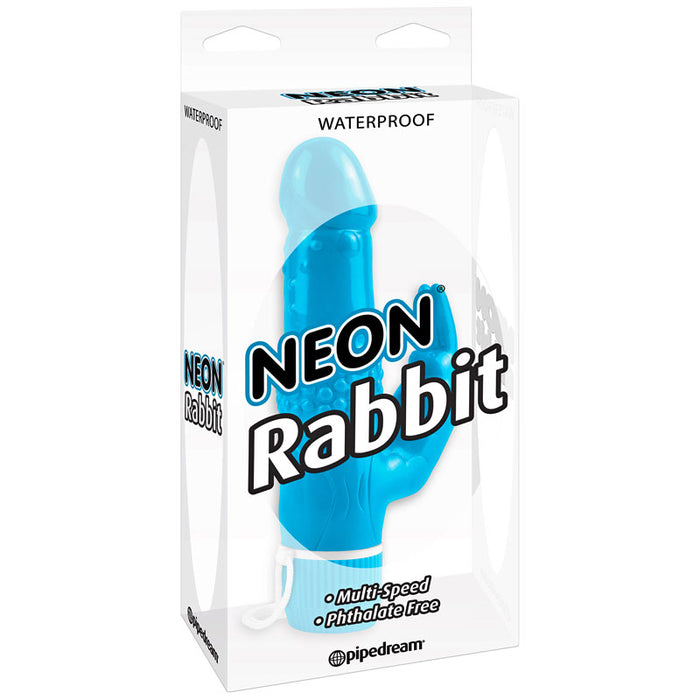 PD Neon Rabbit WP Vibrator Blue